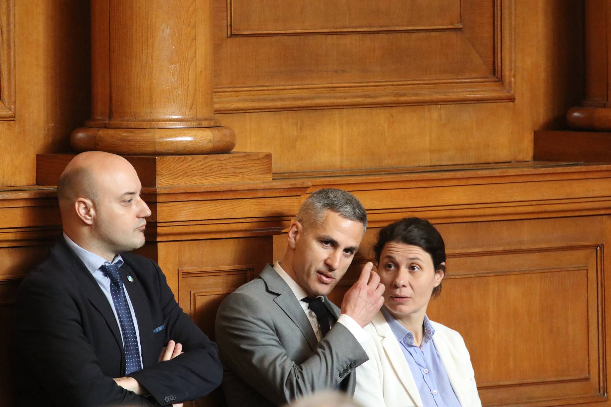 Атанас Славов, Андрей Гюров, Елисавета Белобрадова 